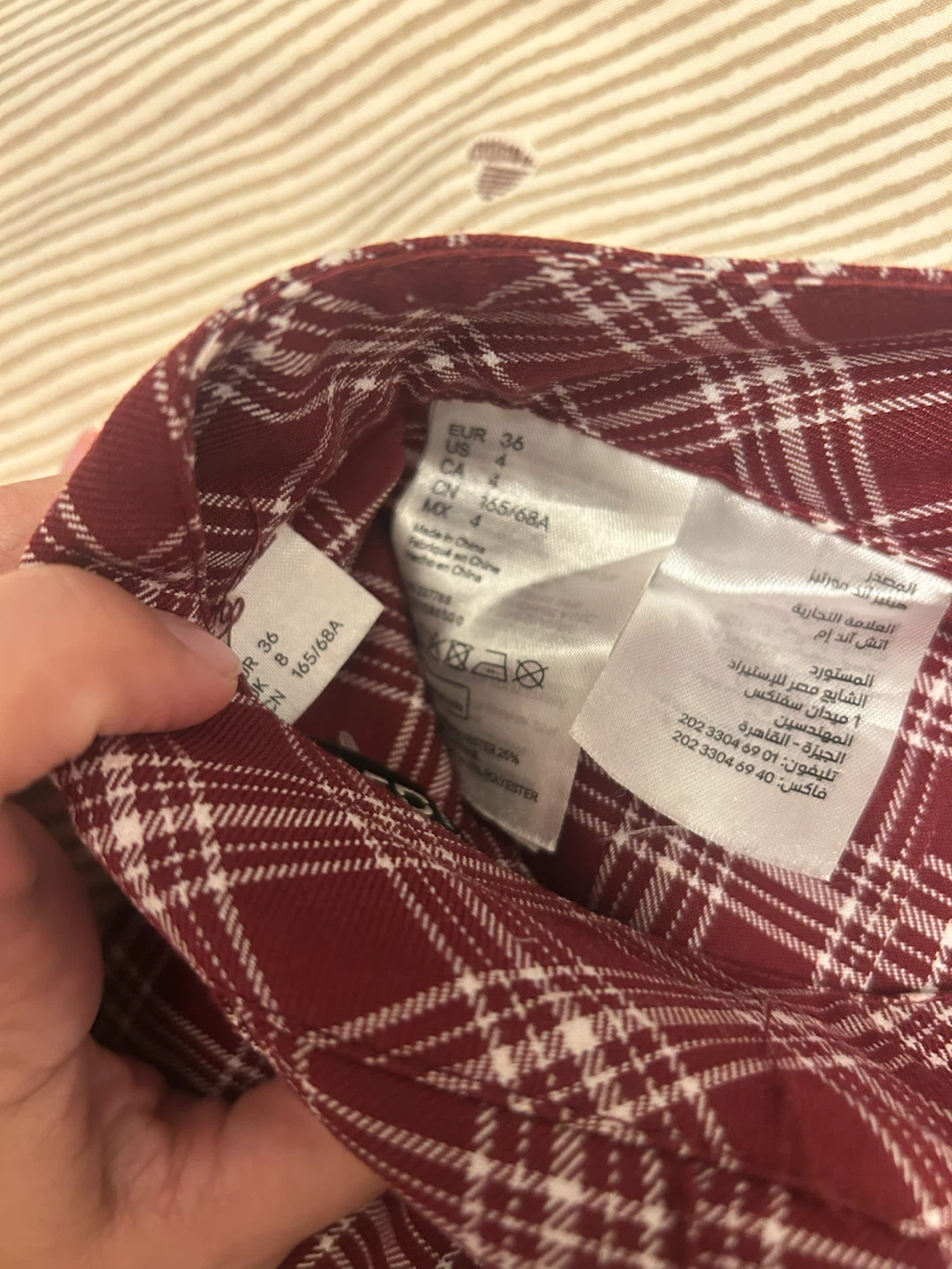 H&M Plaid Pleated Skirt - photo 2