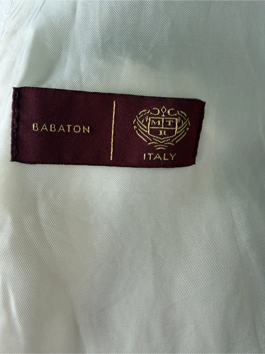 Babaton Light Grey Coat XS - photo 4