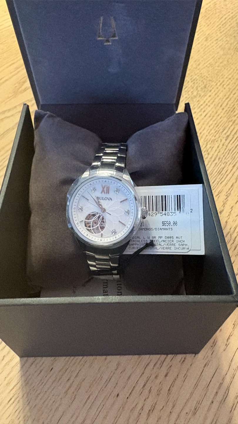 Bulova Women's Open Heart Stainless Steel Watch - photo 4