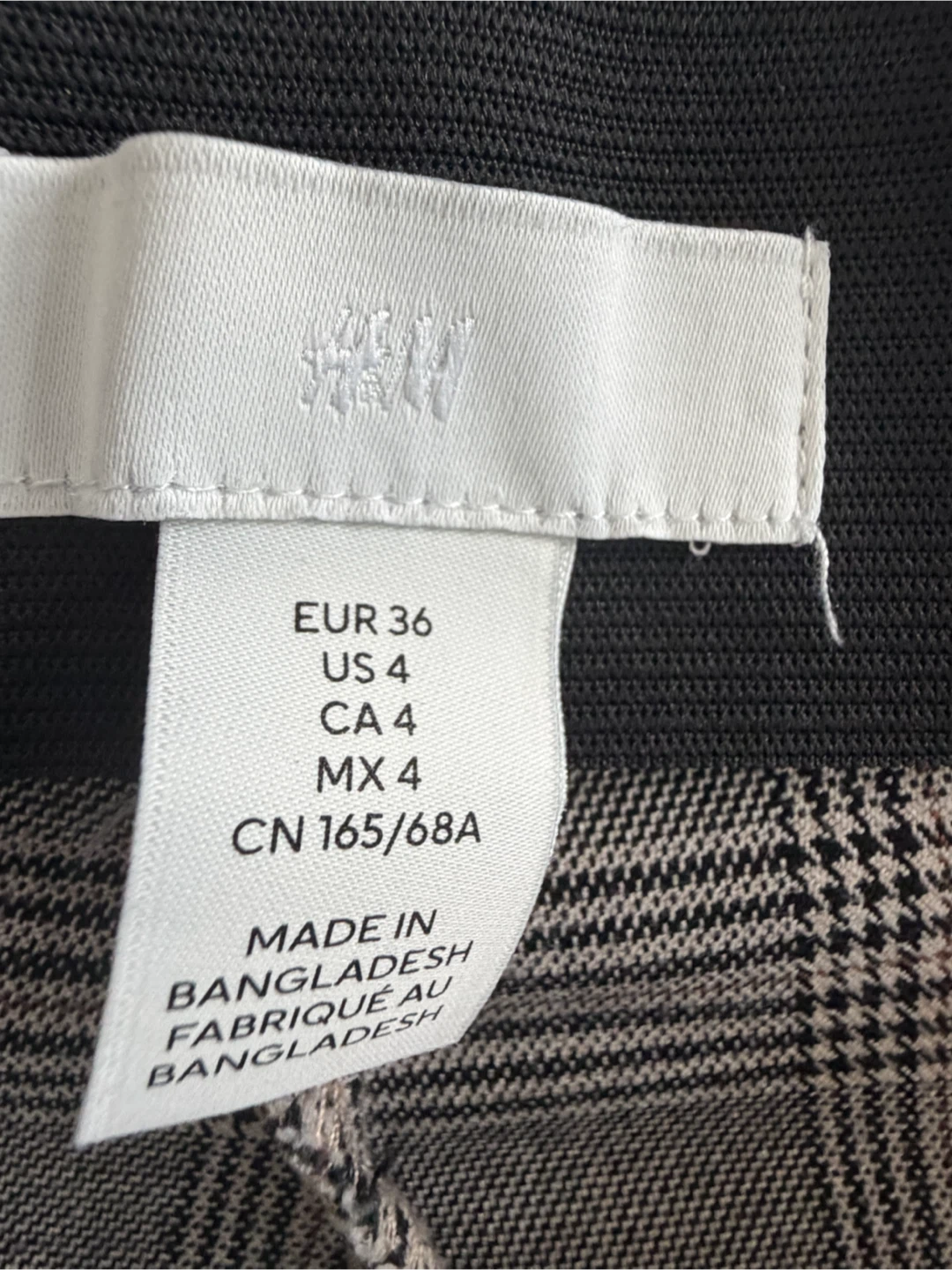 H&M Plaid Trousers - photo 2