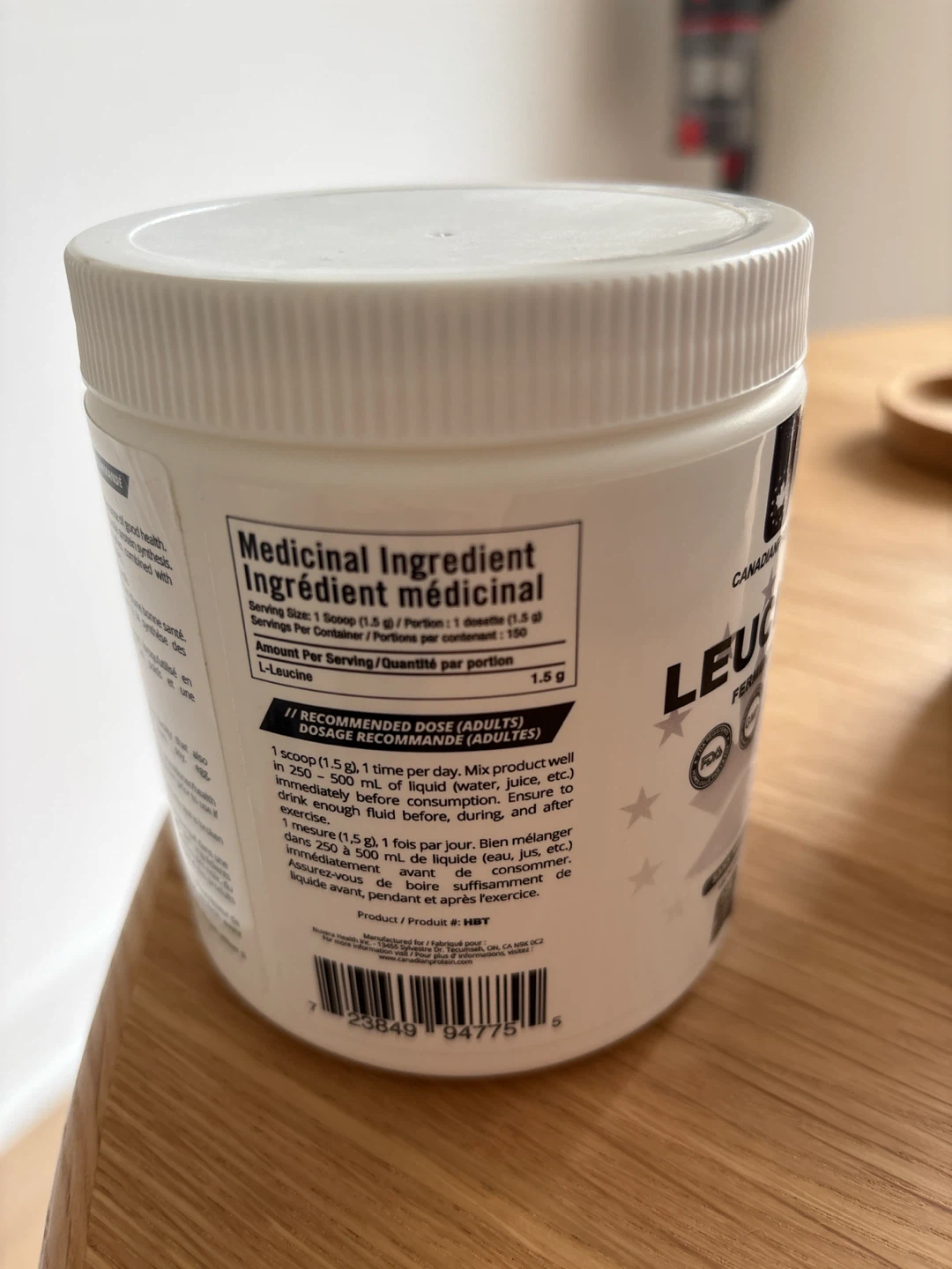 Canadian Protein Fermented Leucine new unopened - photo 2