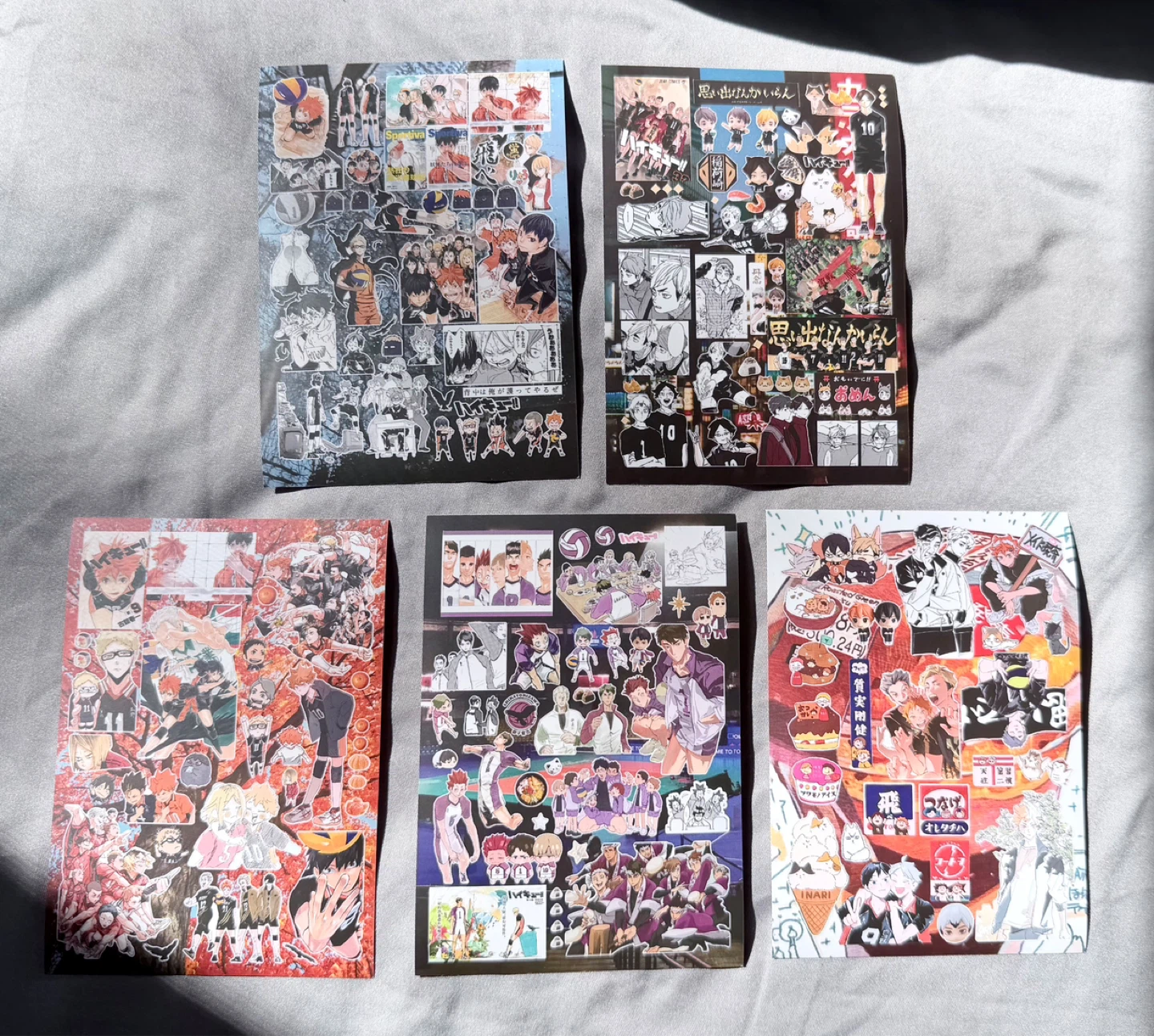 Anime Sticker Sheets (pick your favorite)