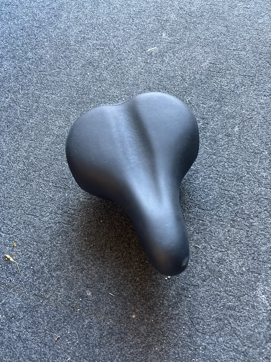 Black Bicycle Comfort Saddle