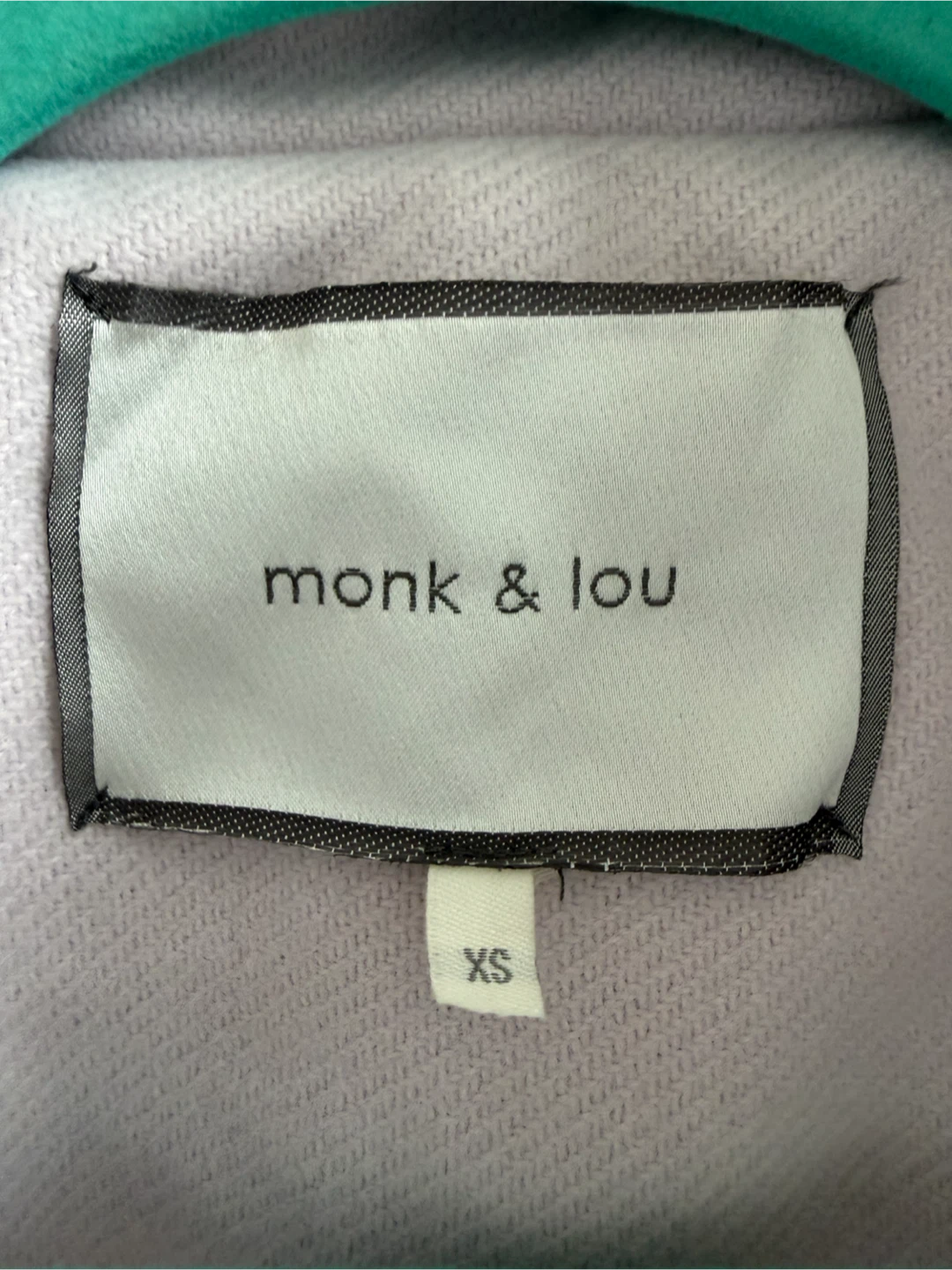 monk & lou light lilac trench coat - photo 2