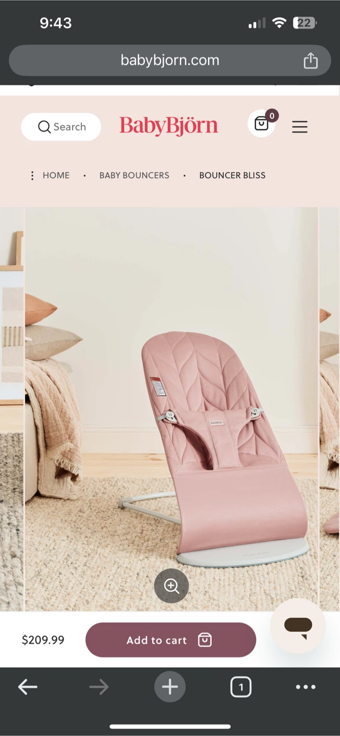 BabyBjörn Bouncer Bliss