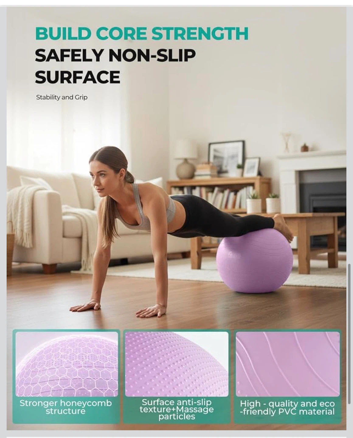 Exercise Yoga Ball - Large 26 inch - photo 4