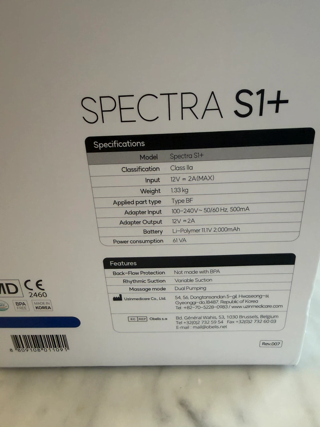 Spectra S1+ - photo 4