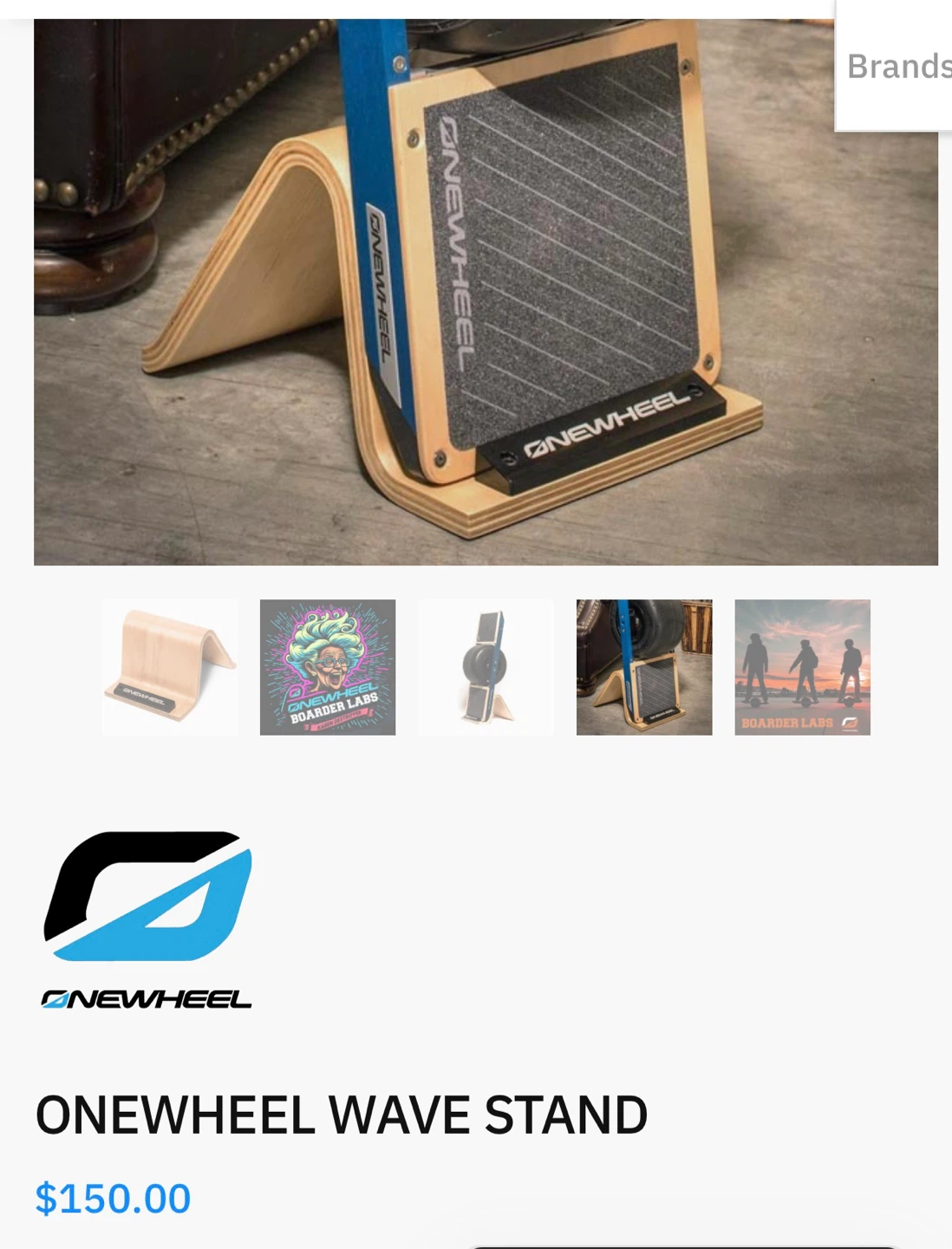 Onewheel Wave Stand