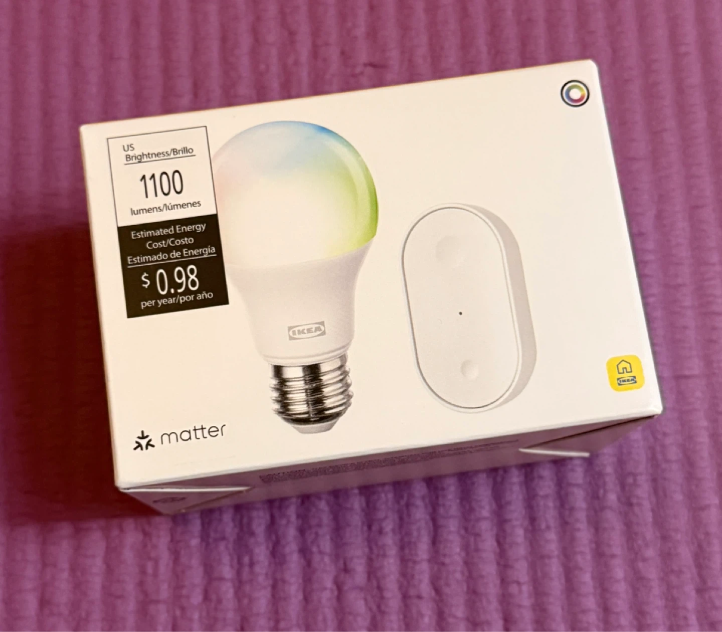 NEW✨IKEA KAJPLATS Smart LED Bulb and Remote