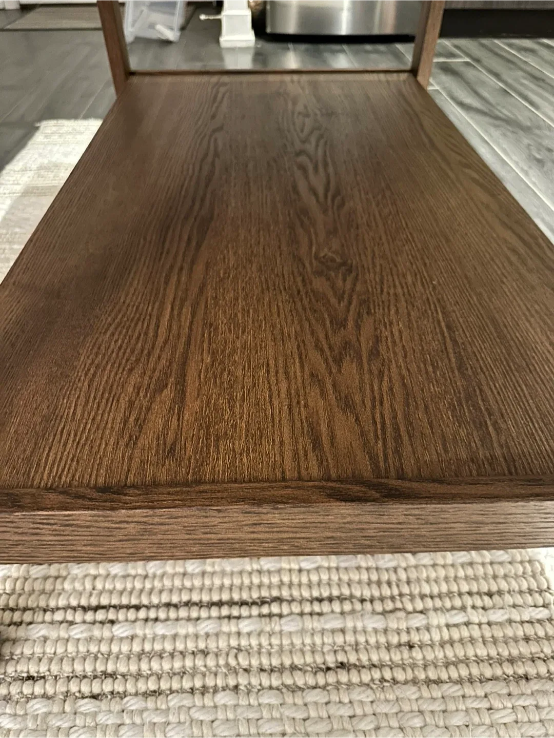 Wood Coffee Table with Lower Shelf - photo 3