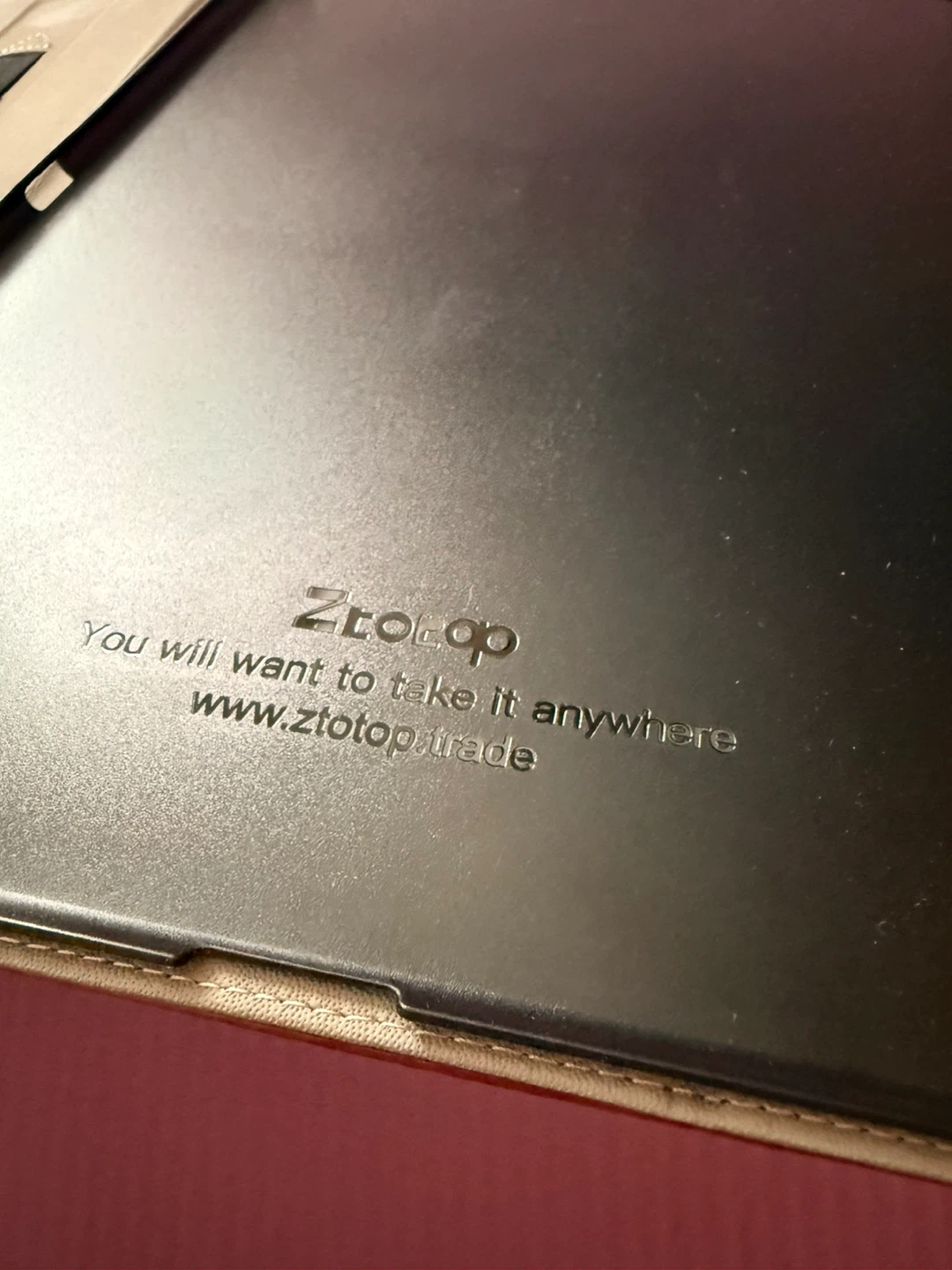NEW✨Ztotop Brown Leather Tablet Case - photo 4