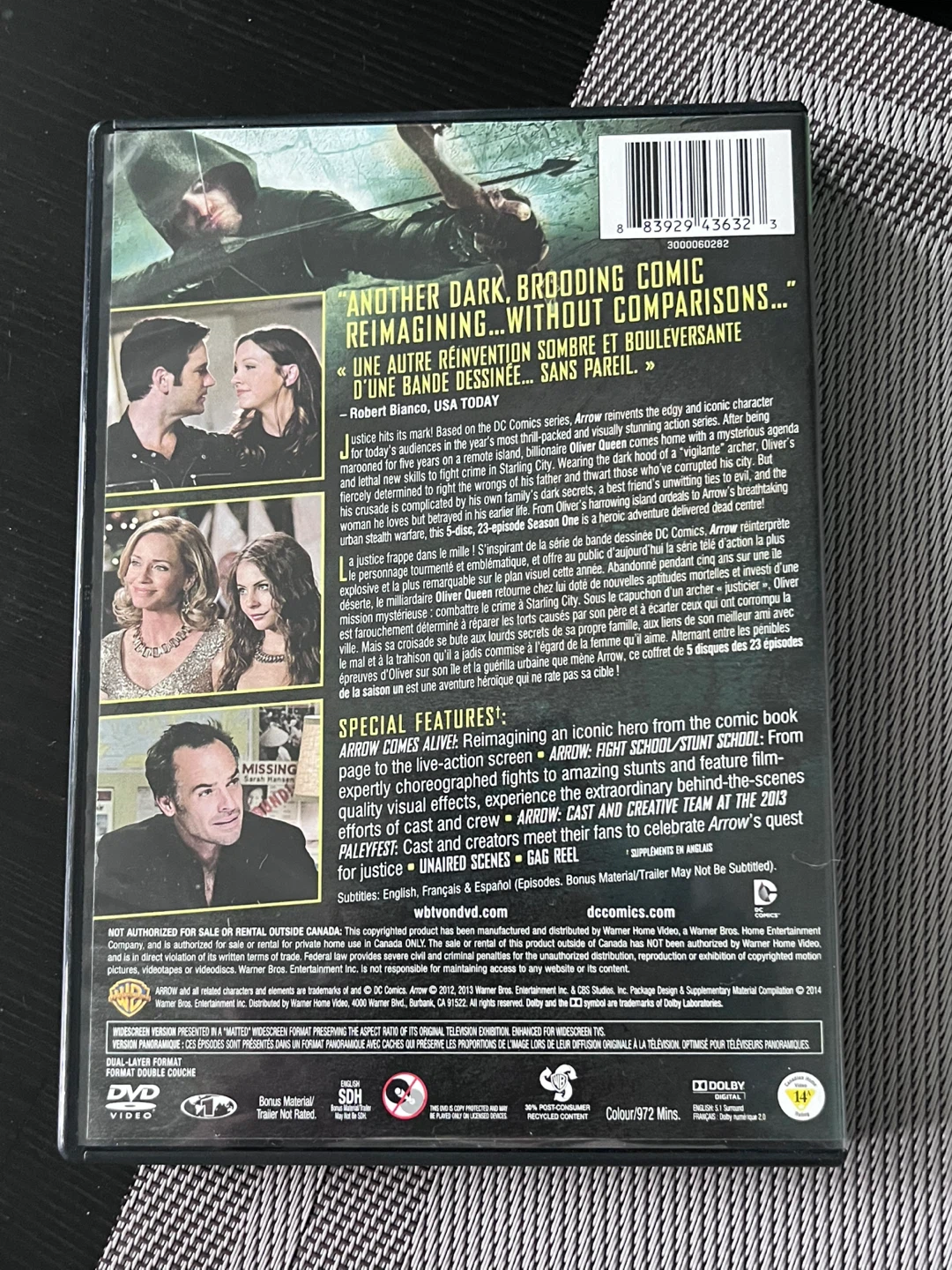 Arrow: The Complete First Season DVD - photo 2