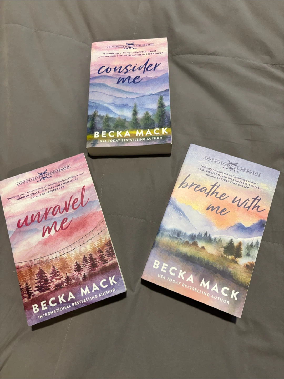 Playing for Keeps Book Series by Becka Mack