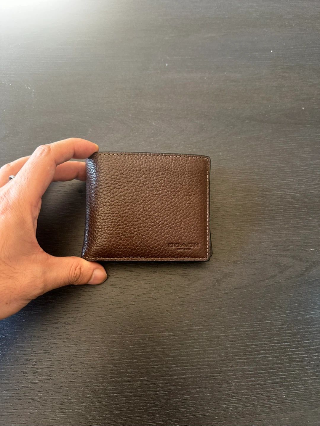 Coach Leather TriFold Wallet - photo 4