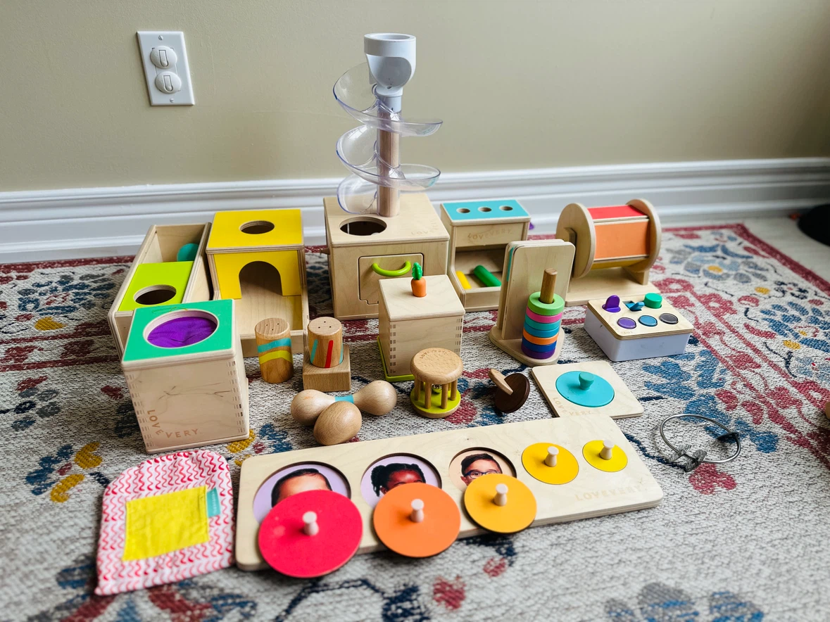 Lovevery Play Kit Montessori Wooden Toys