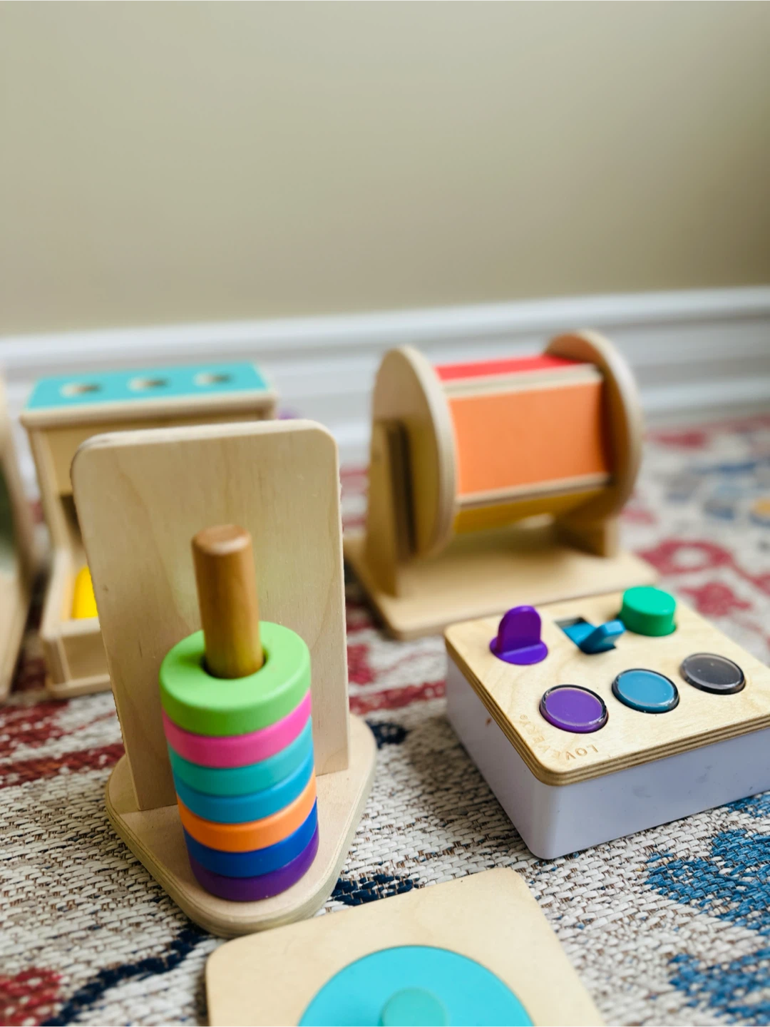 Lovevery Play Kit Montessori Wooden Toys - photo 3