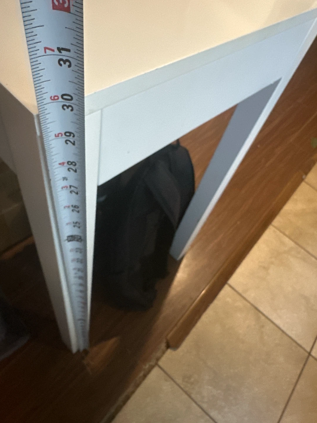 White desk with drawer - photo 5