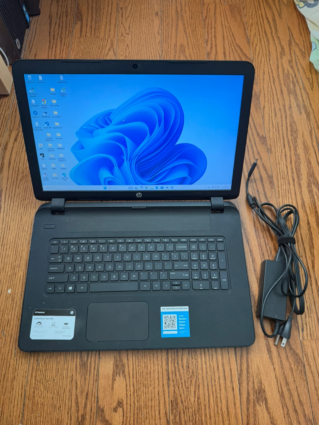 Dell Laptop 17 inch 8GB RAM 256GB SSD Upgraded with DVD-ROM
