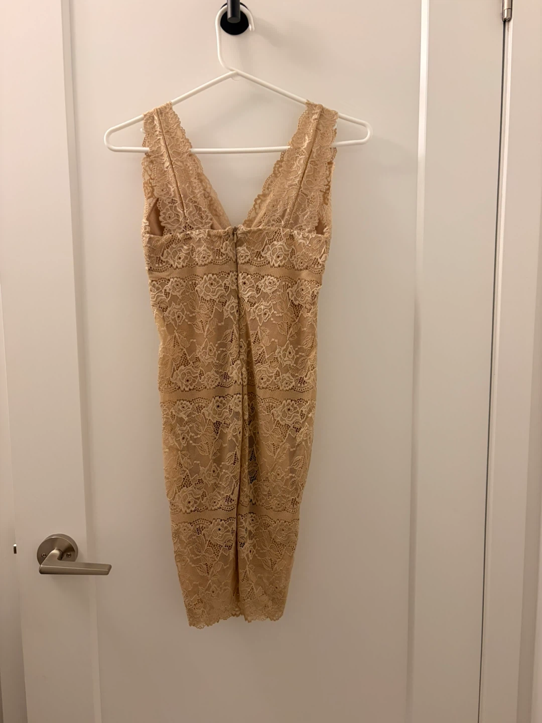 Beige Lace Dress - photo 2