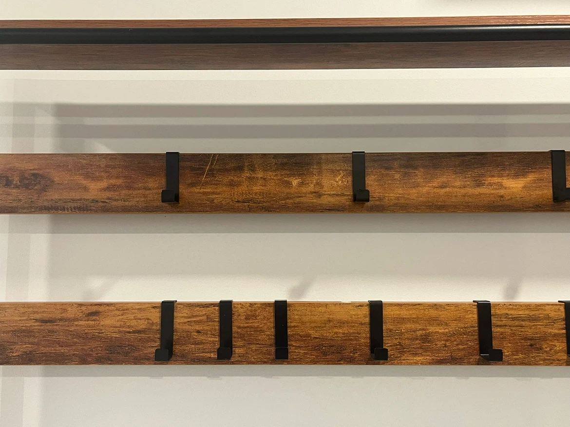Coat Rack with Storage - photo 2