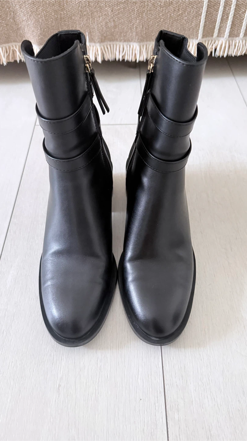 Black Zara Ankle Boots (6 1/2) - photo 3
