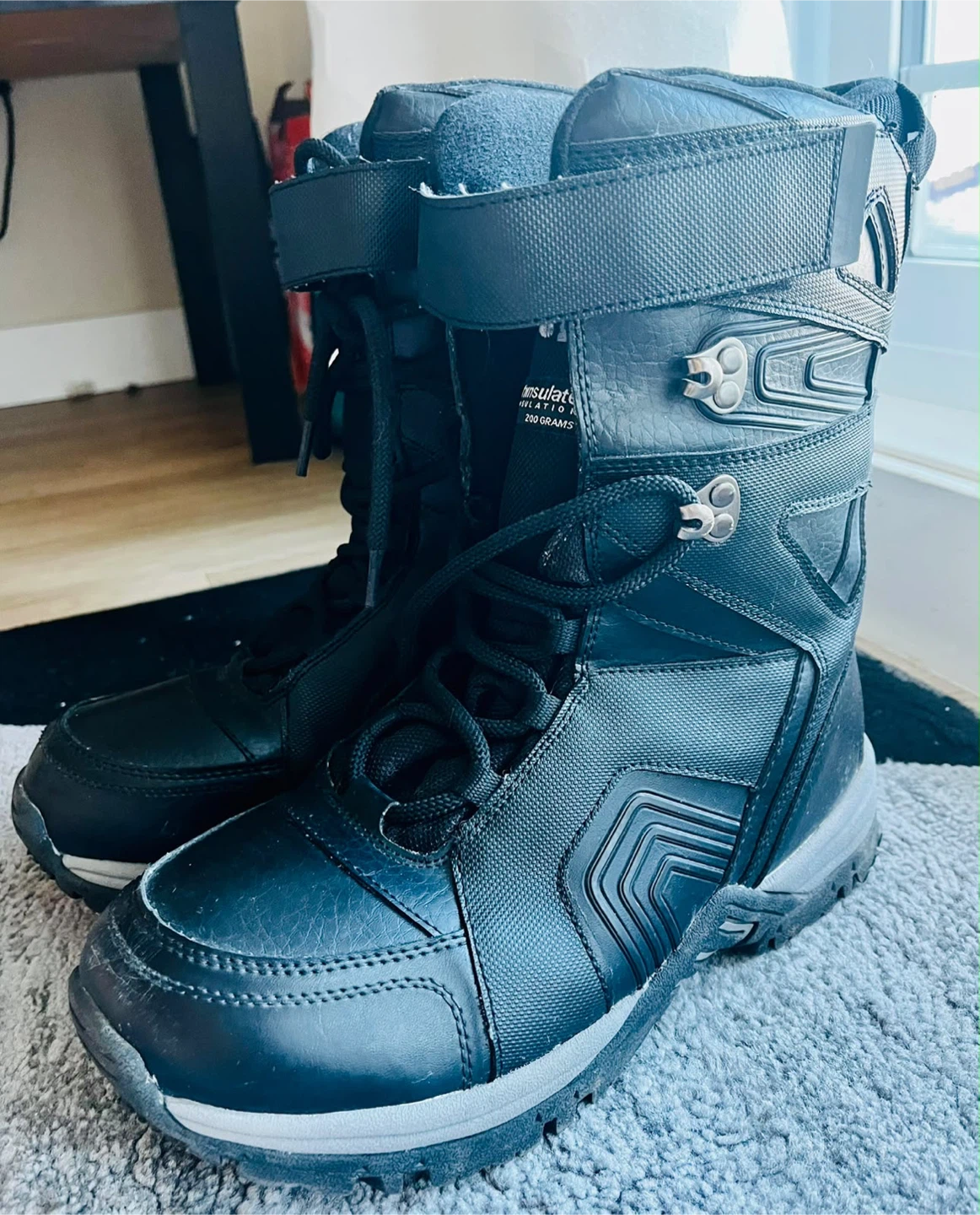 Black Winter Boots - photo 2