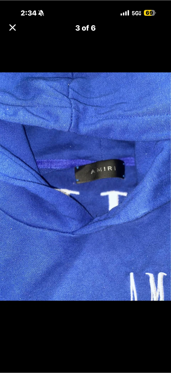 Amiri Drip Logo Hoodie - photo 3