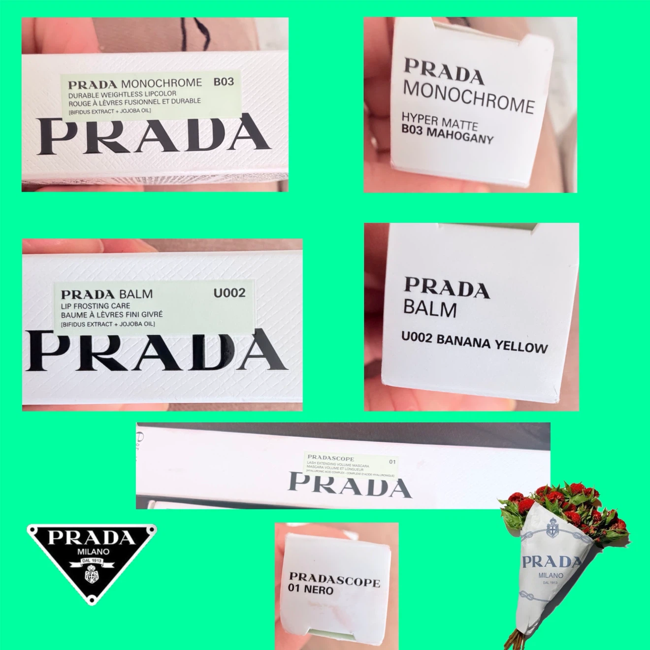 PRADA BEAUTY – Luxury Makeup Set of 3 - photo 3