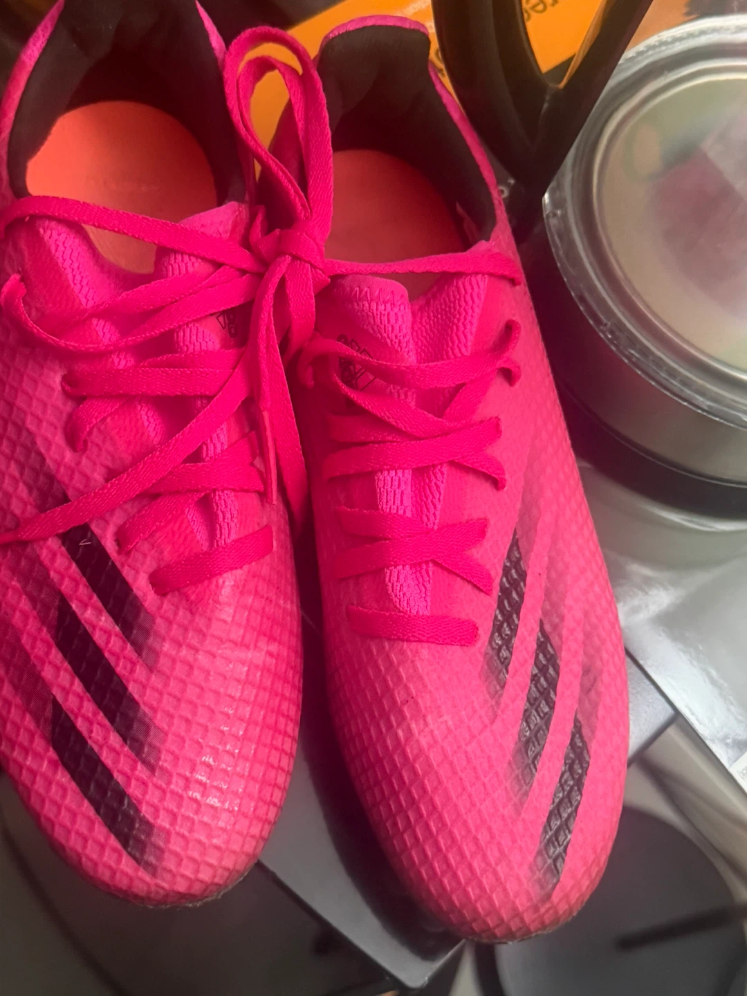 Adidas X Soccer Cleats Pink and Black - photo 3