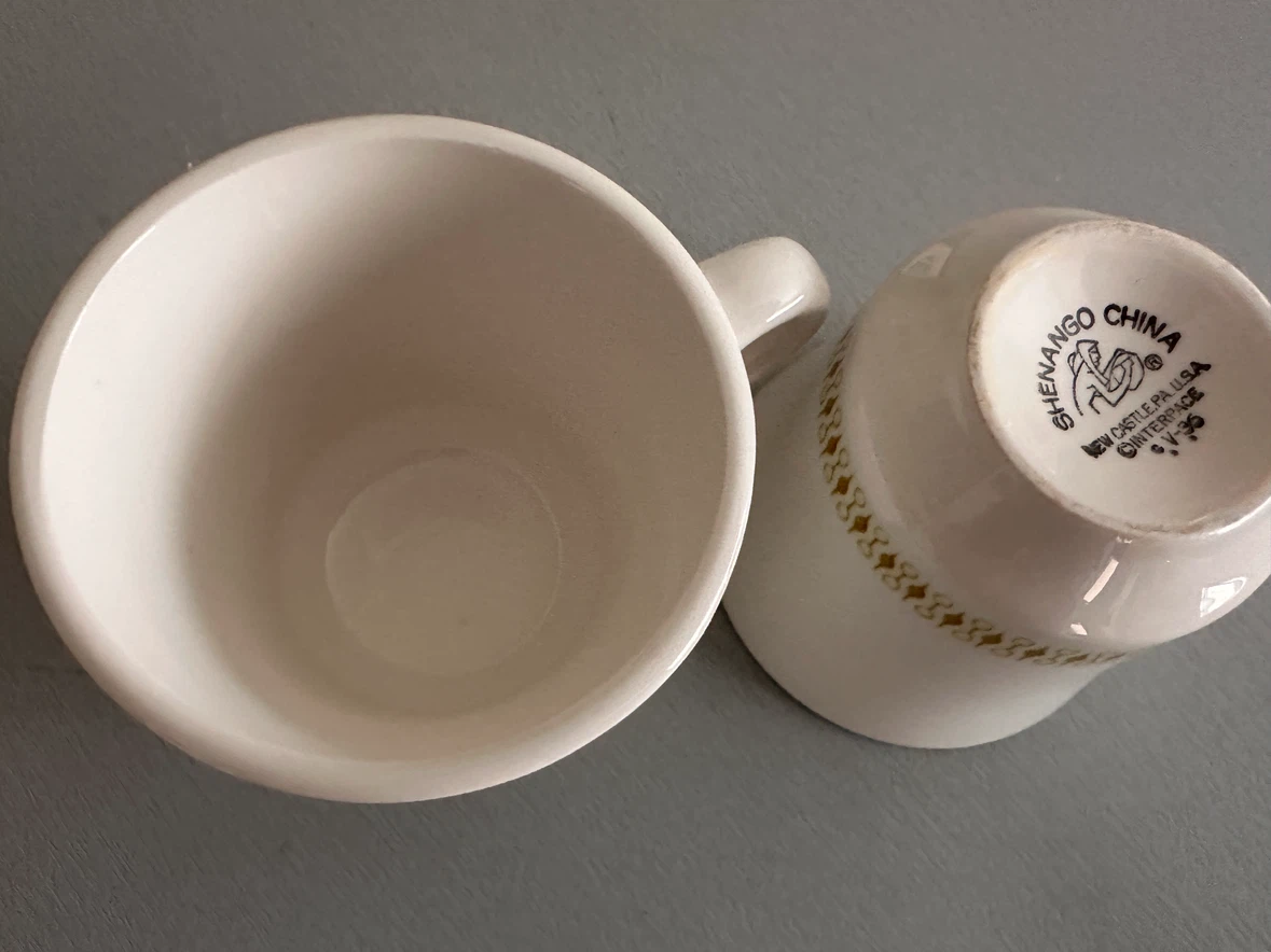 Vintage Shenango China Tea Cups - photo 2