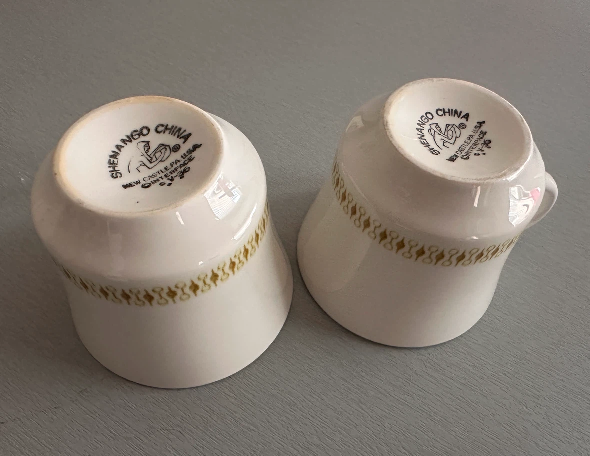 Vintage Shenango China Tea Cups - photo 3