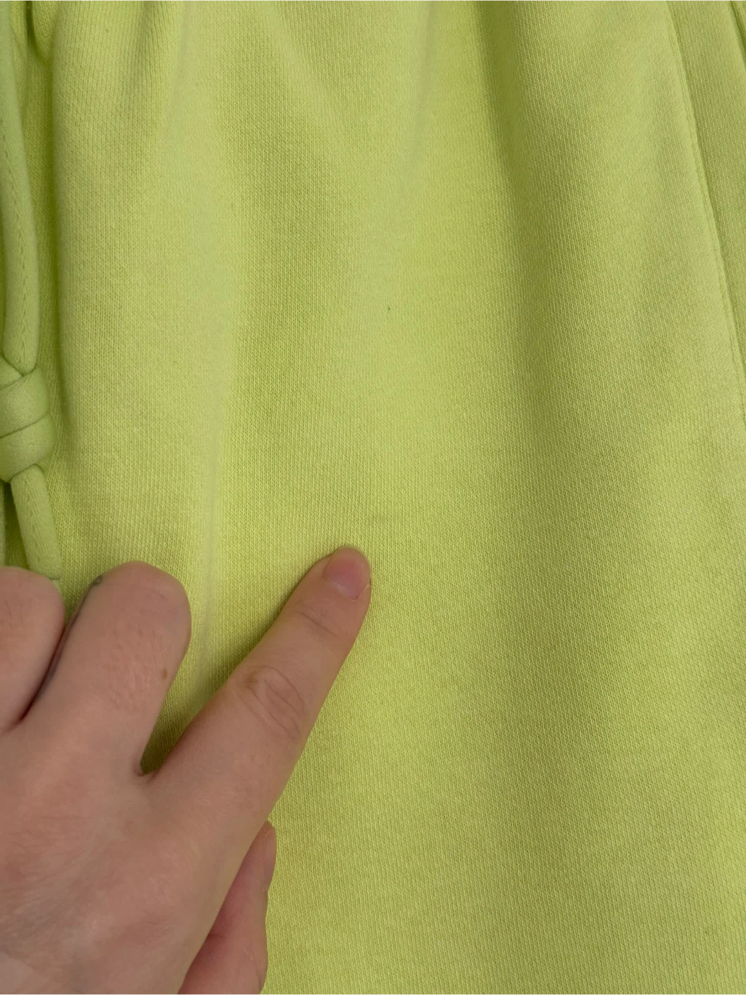 Adidas neon green sweatpants - photo 3