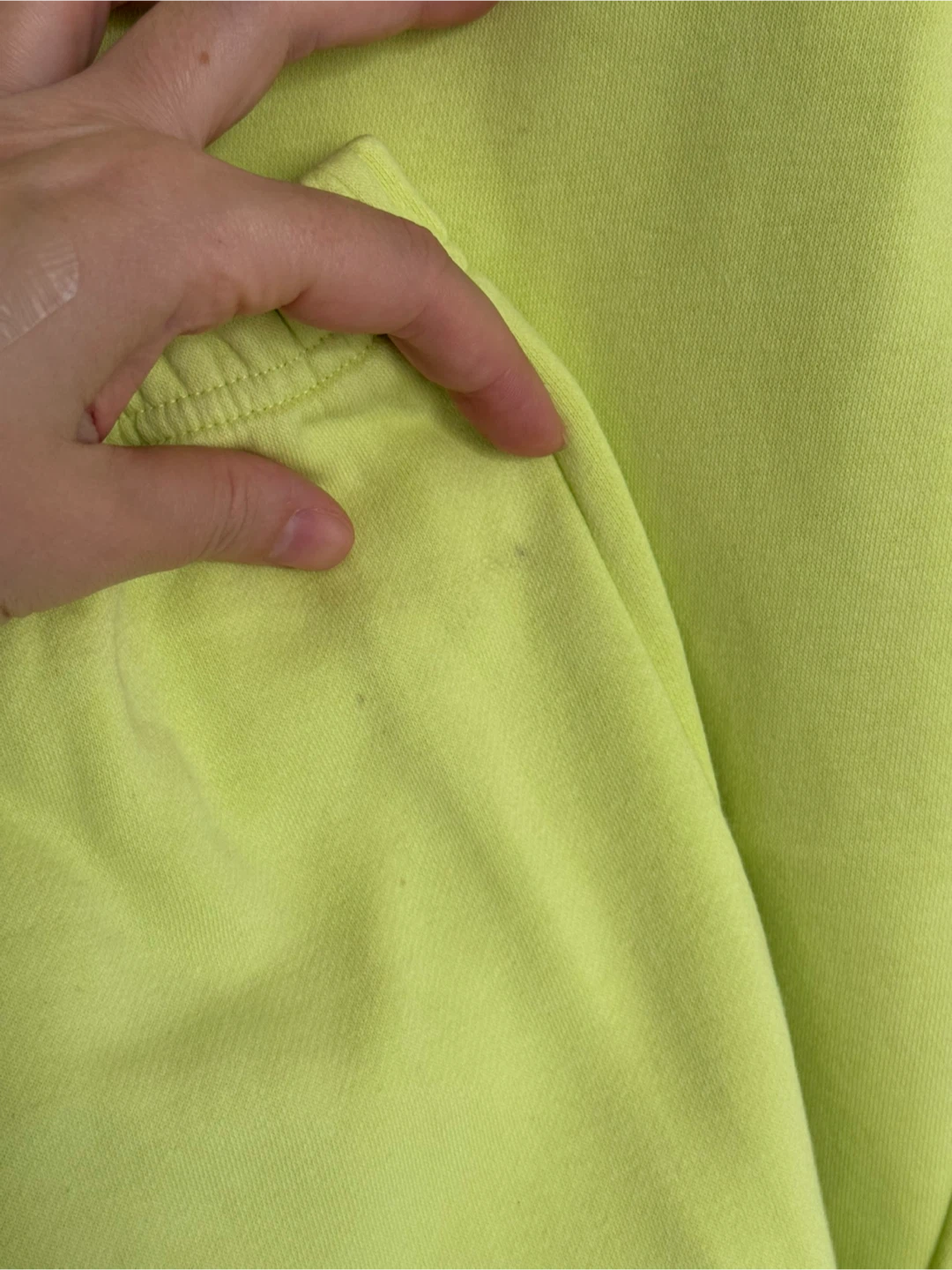 Adidas neon green sweatpants - photo 4