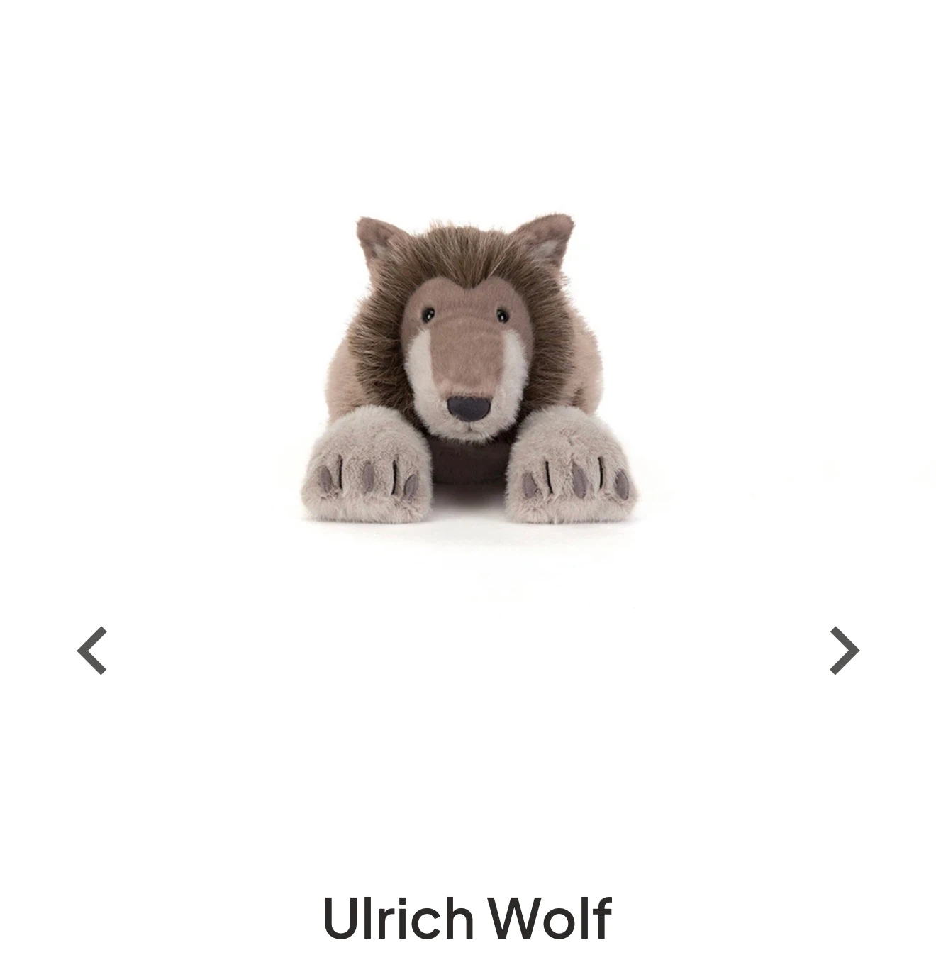 Jellycat Ulrich Wolf Plush - photo 2