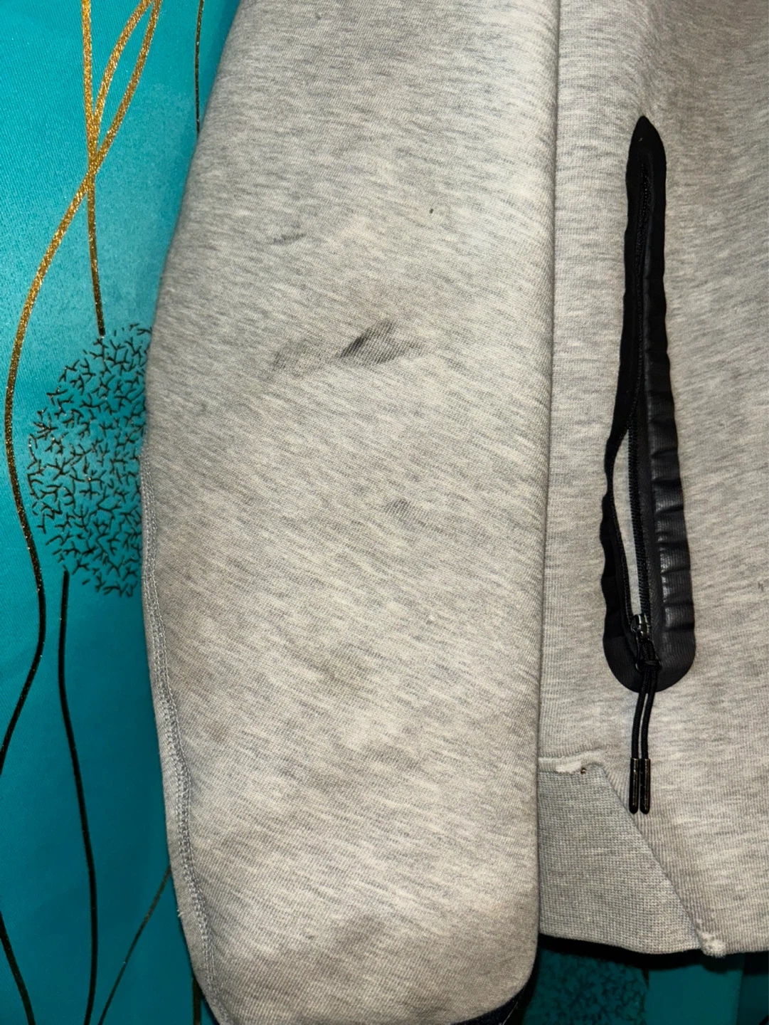 Nike Tech Fleece Full-Zip Hoodie Gray - photo 5