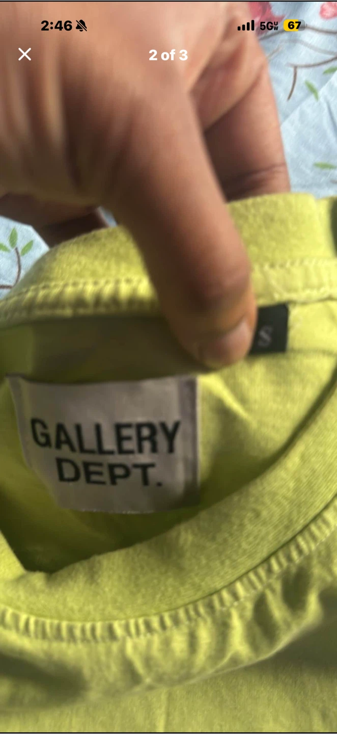 Gallery Dept. Lime Green T-Shirt - photo 2