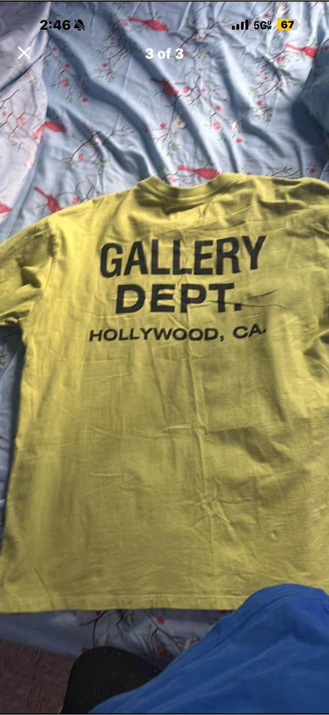 Gallery Dept. Lime Green T-Shirt - photo 3