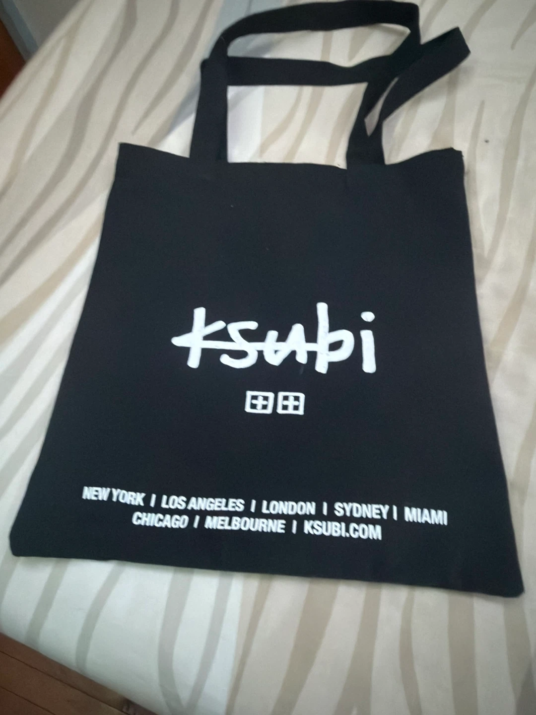 Ksubi Black Tote Bag - photo 2