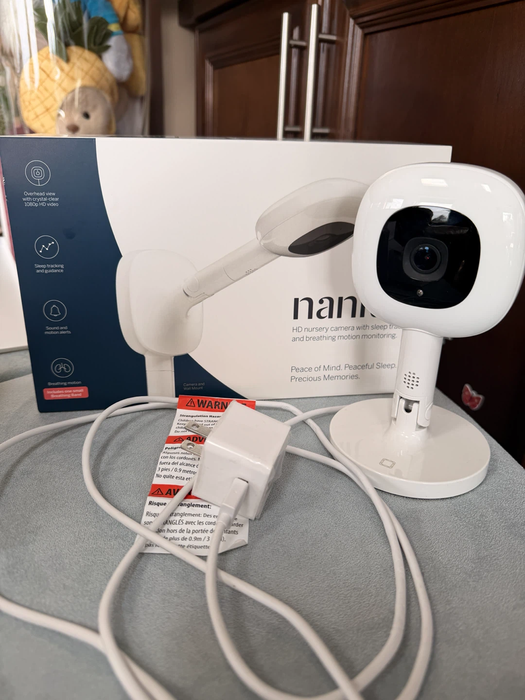 Nanit Pro Smart Baby Monitor with Wall Mount - photo 3