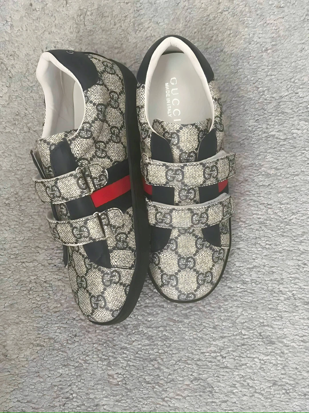 Gucci GG Supreme Velcro Sneakers - photo 2