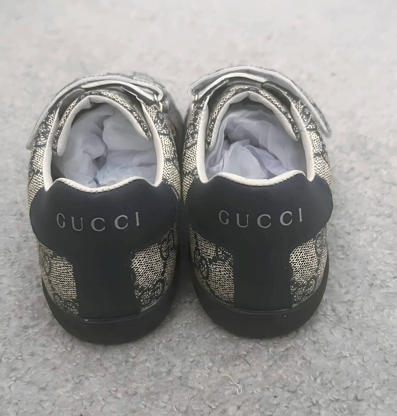Gucci GG Supreme Velcro Sneakers - photo 3