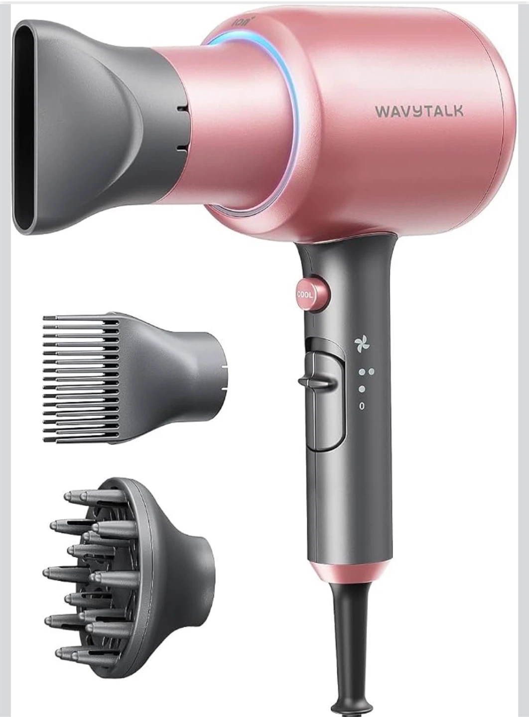 Wavytalk Hair Dryer with Attachments