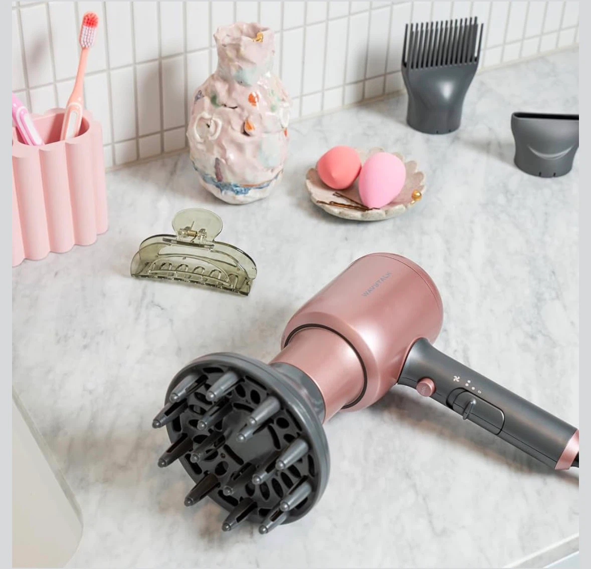 Wavytalk Hair Dryer with Attachments - photo 2