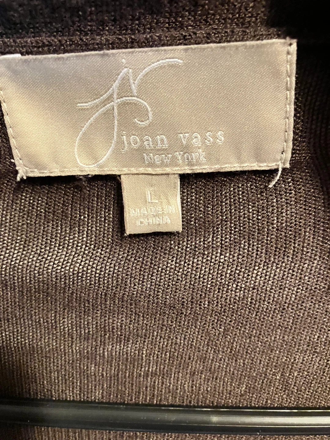 Joan Vass New York Brown Cardigan - photo 2