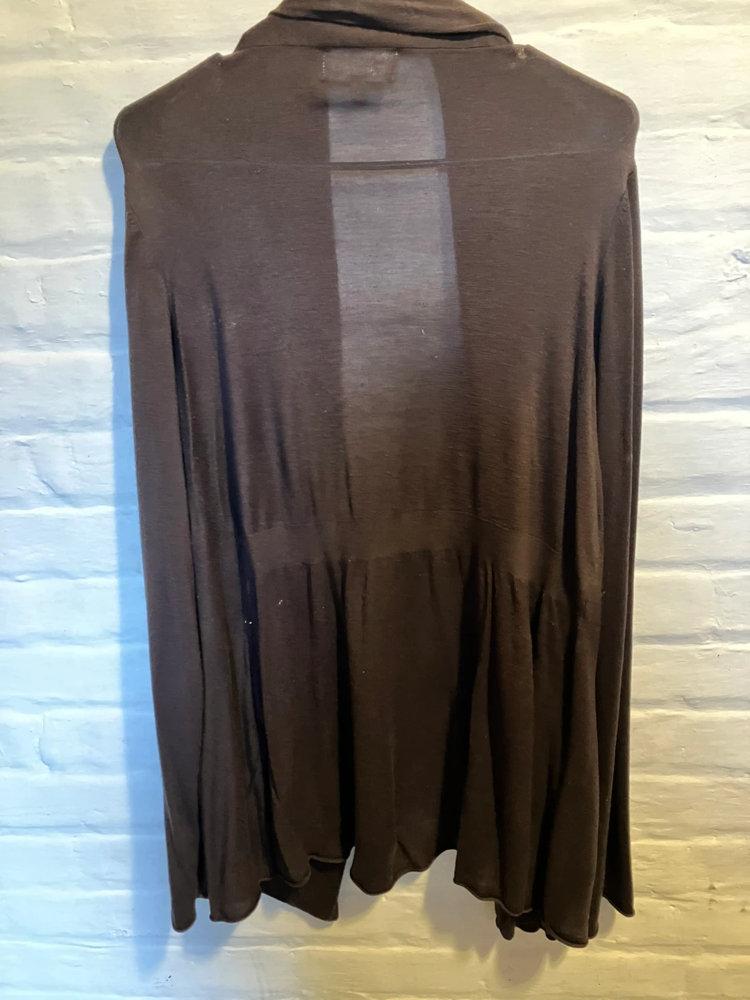 Joan Vass New York Brown Cardigan - photo 3