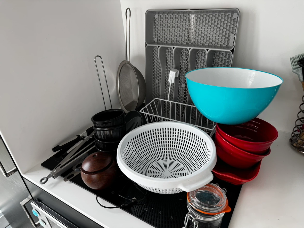 Assorted Kitchenware and Utensil Set