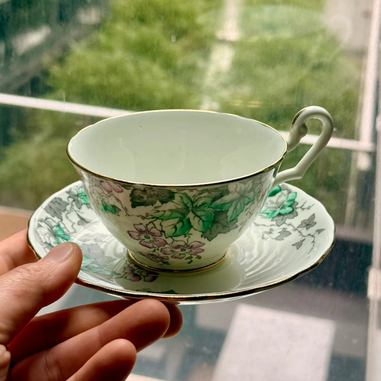 Windsor Bone China Tea Cup and Saucer