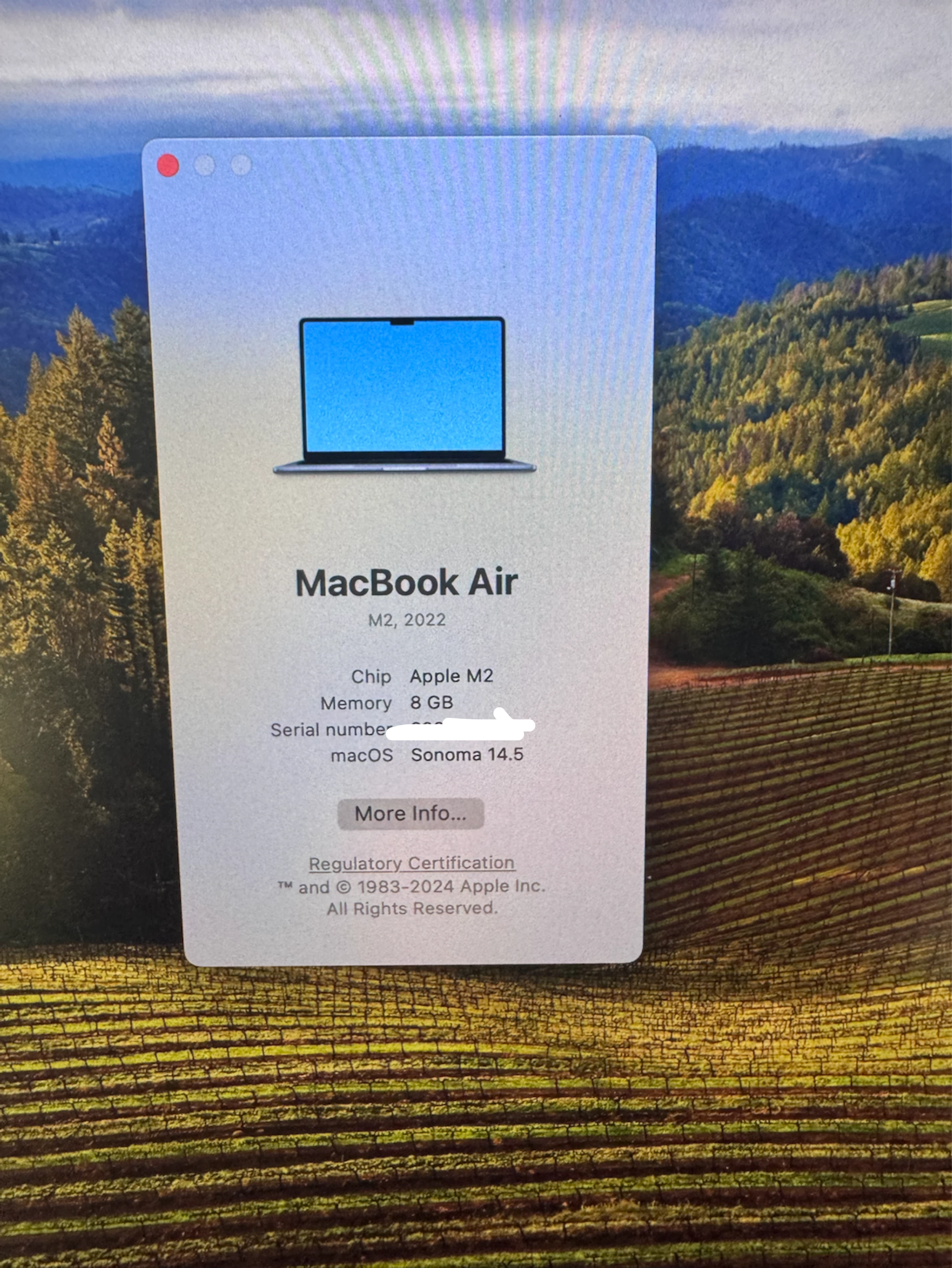 Apple MacBook Air M2 2022 8GB - photo 5