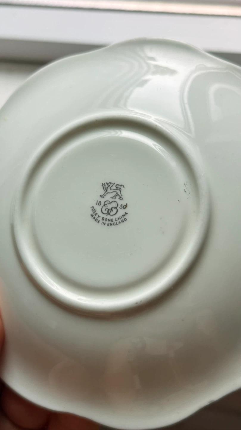 Foley Bone China Tea Cup and Saucer - photo 2