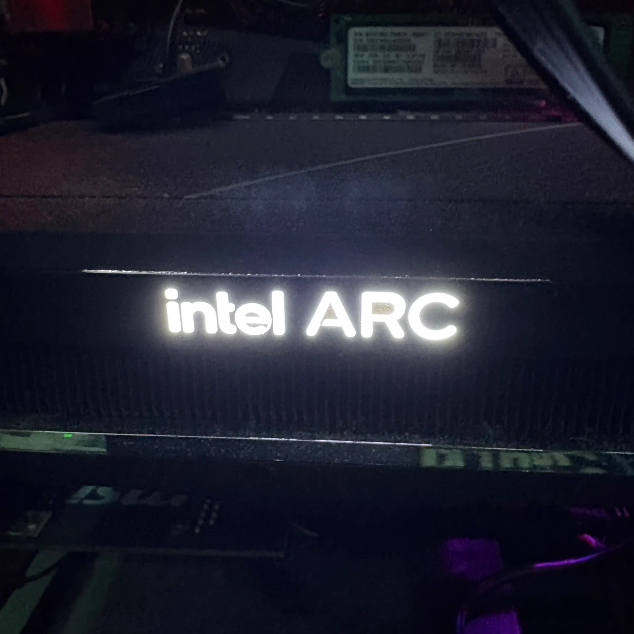 Intel Arc A750 video graphics card - photo 2